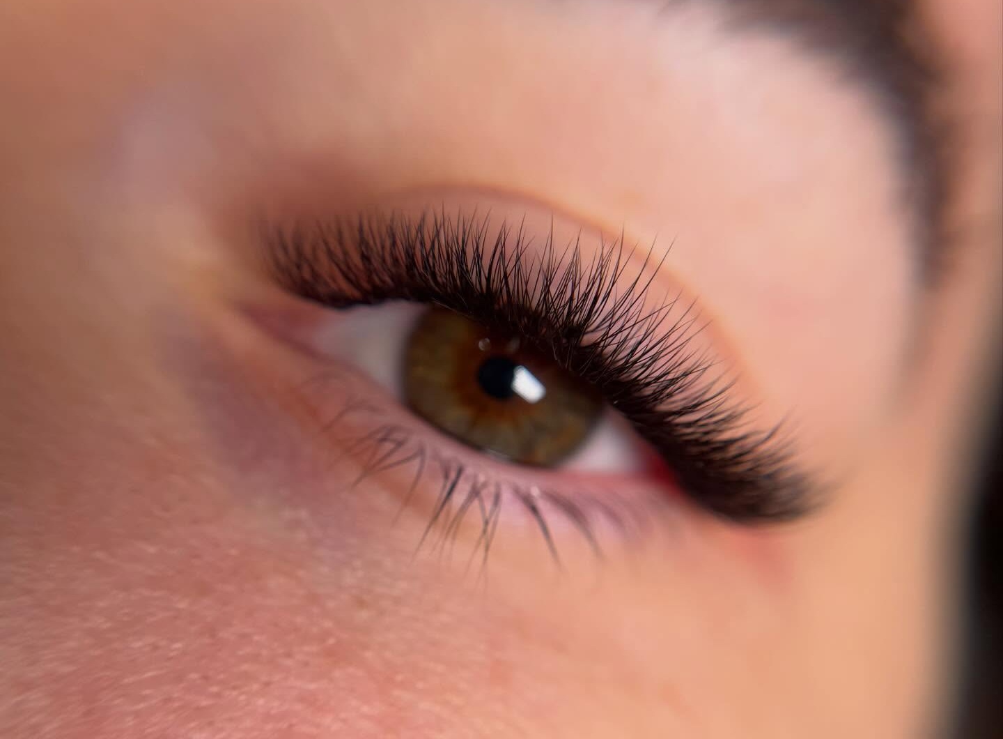 Lash Extensions — before & after